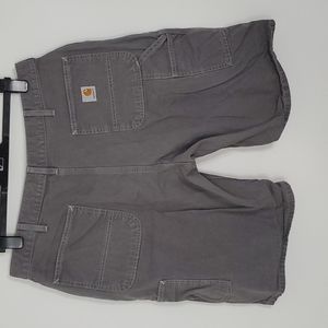 𝅺carhartt grey jean shorts